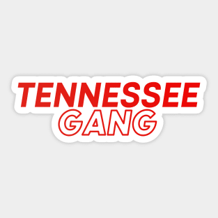 Tennessee Gang Sticker